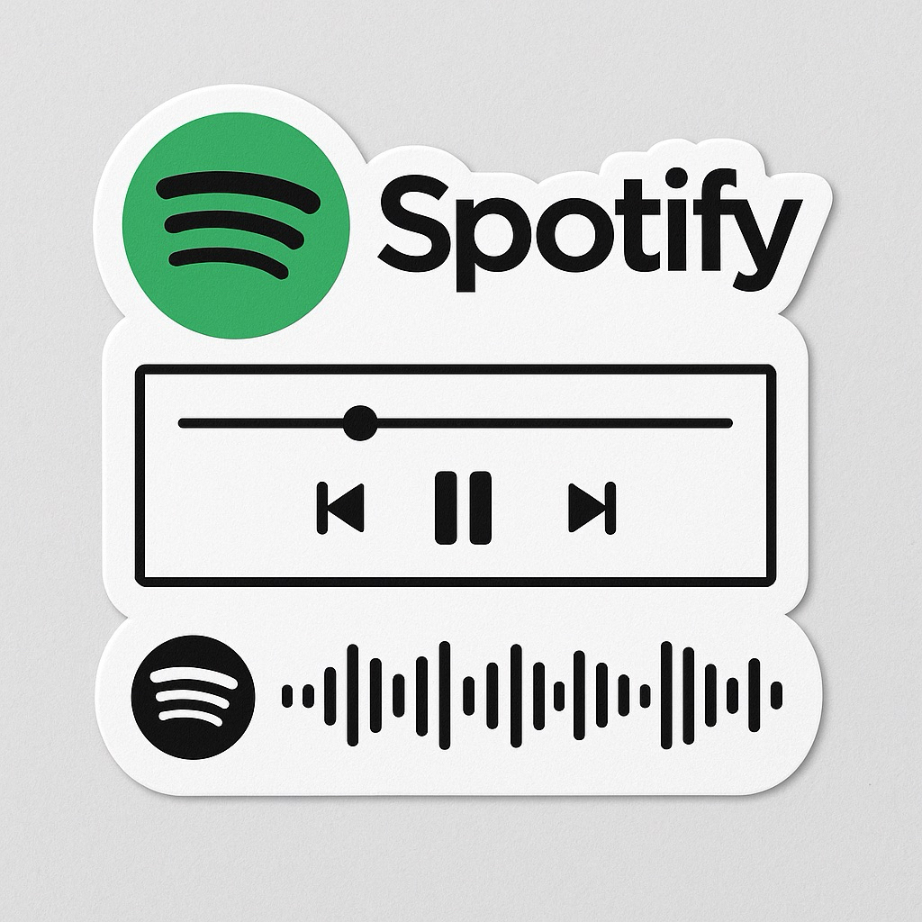 Spotify premium muzik stiker | Shopee Malaysia