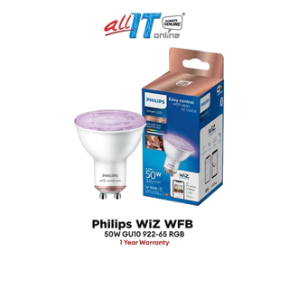 Philips WiZ WFB 50W GU10 922-65 RGB | Smart Control | Voice Control | Smart LED