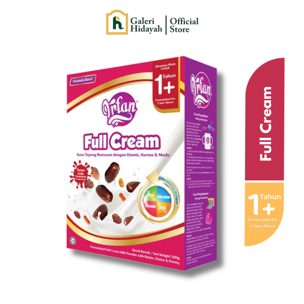 Irfan Susu Full Cream | 600g | Shopee Malaysia