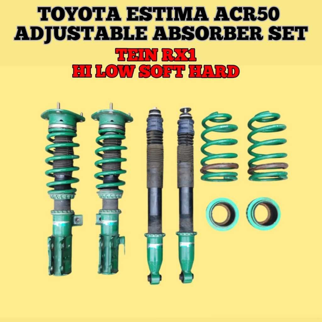 Tein RX1 Damping Adjustable Coilover Kit 2015-2021 Subaru WRX/STi