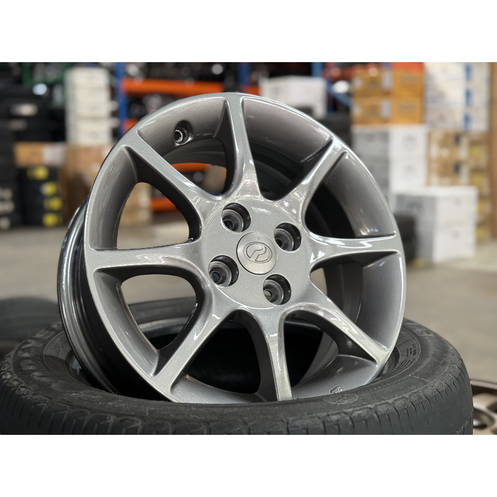 USED 15X6J Perodua Alza Rim (set of 4) 4X100 for Axia Bezza NBox Taft ...