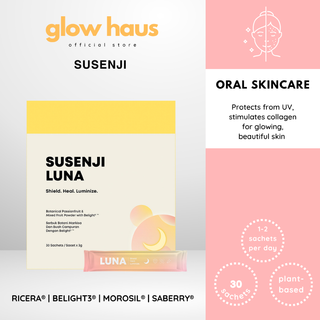 Susenji Luna | Oral Skincare & Sunscreen (3g x 30) | Shopee Malaysia
