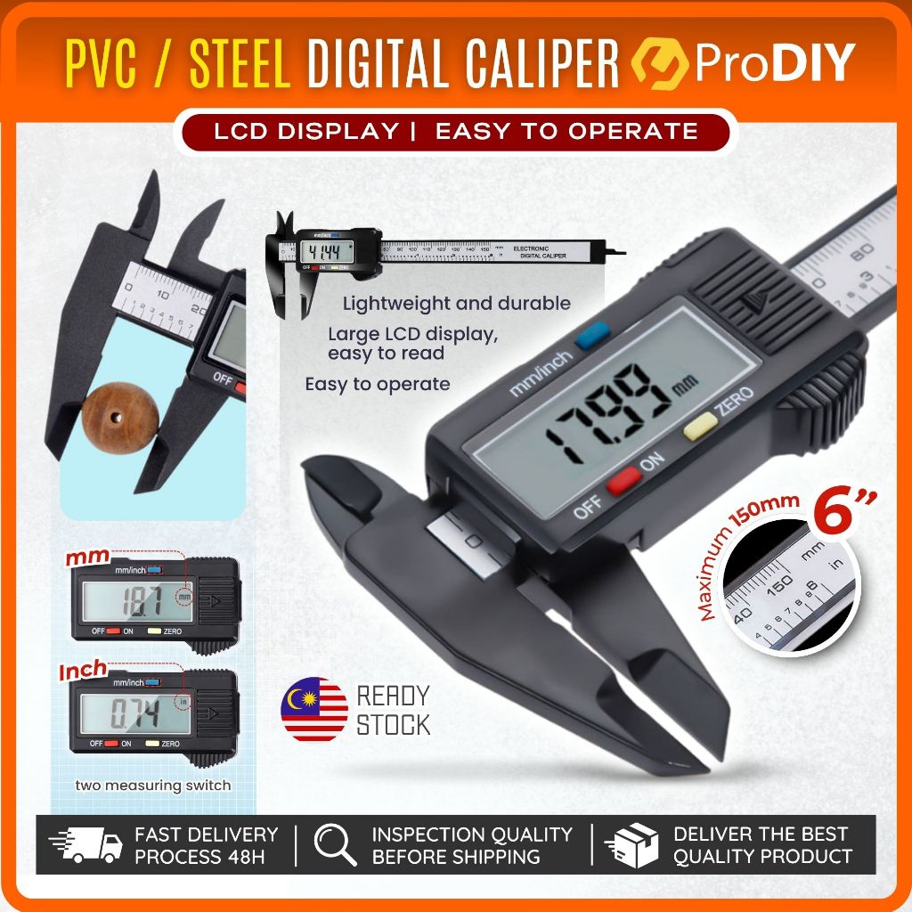 digital vernier caliper - Prices and Promotions - Jul 2026 | Shopee ...