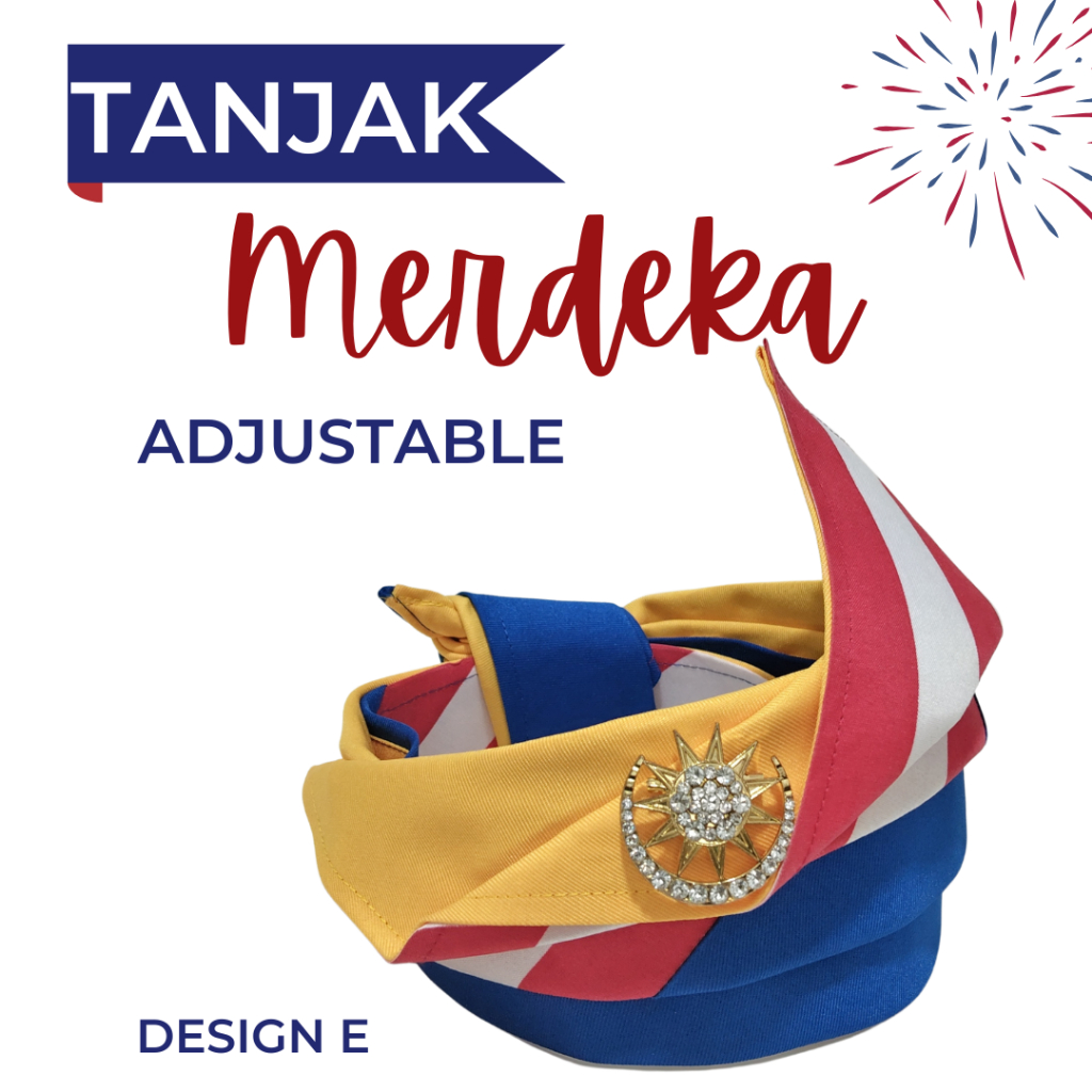 DESIGN E Ready stock Merdeka Product:Tengkolok tanjak boleh laras ...