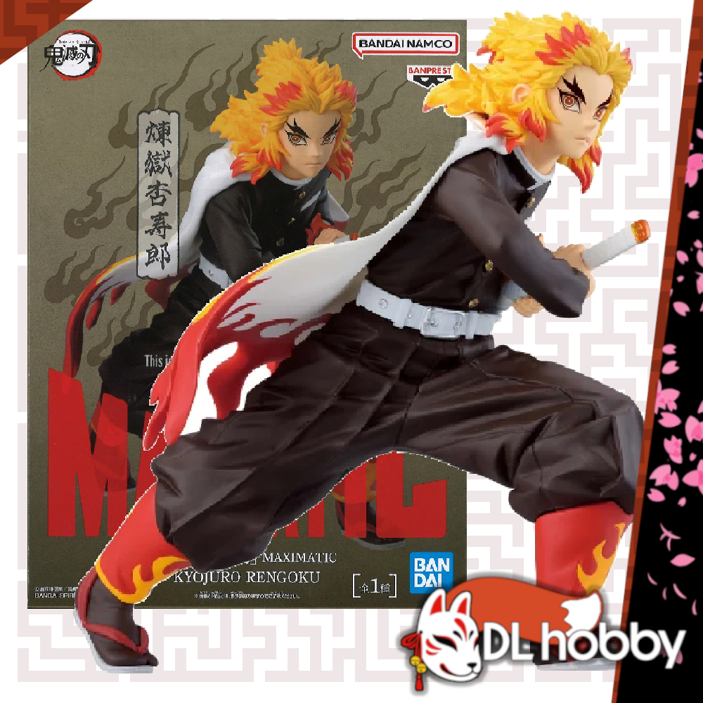 Demon Slayer Rengoku Kyojiro Maximatic Official Bandai Namco Figure ...