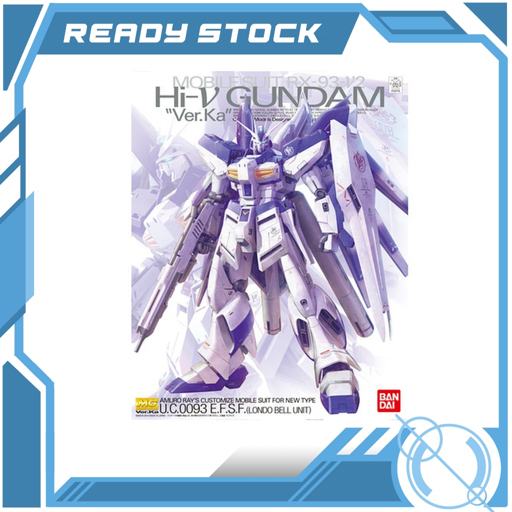 MG 1/100 RX-93-ν2 Hi-ν GUNDAM Ver.Ka (Hi Nu Gundam) Plastic Model Kit
