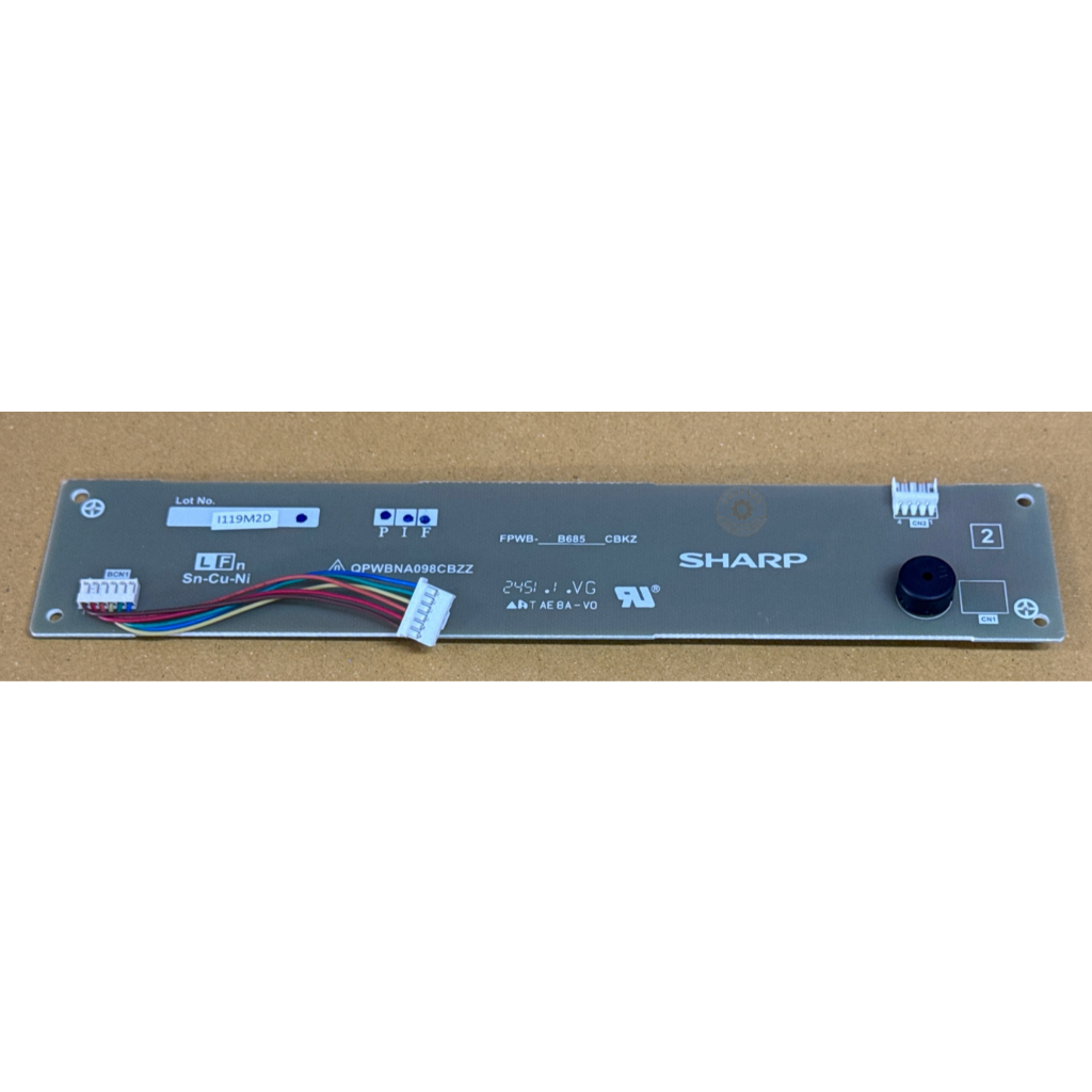 SHARP OPERATION BOARD PCB B685 SJ-P68MFG-K | Shopee Malaysia