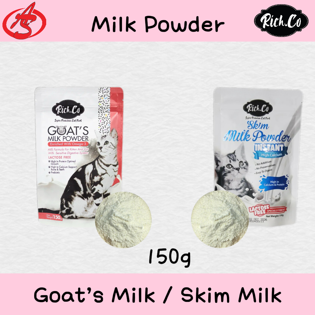 Photo inspiration: Gallery Detail: Ready Stock Rich Co Cat Milk Powder Skim Goat 150G