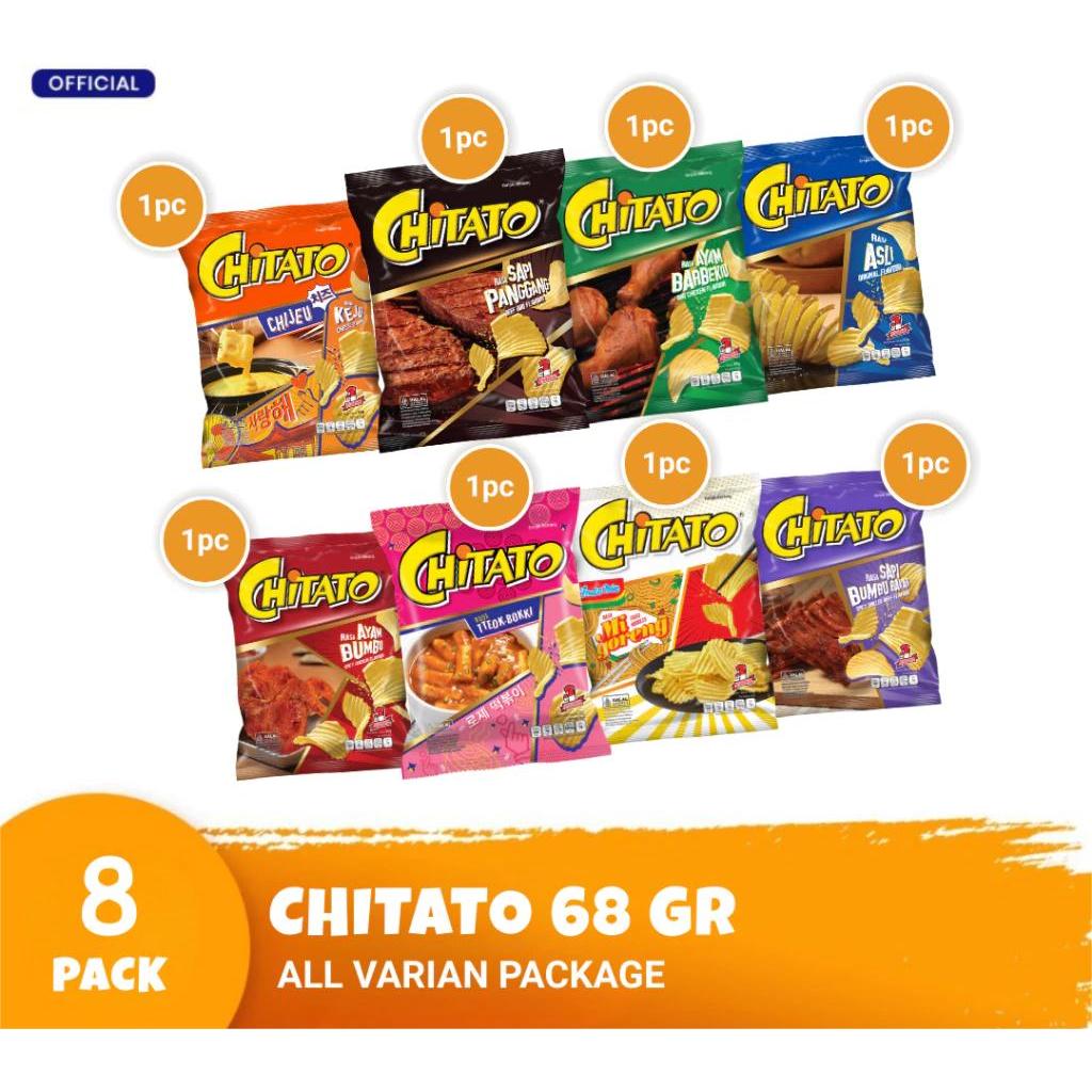 Chitato Potato Chips 68g Indonesia Snack - 8 Variants | Shopee Malaysia