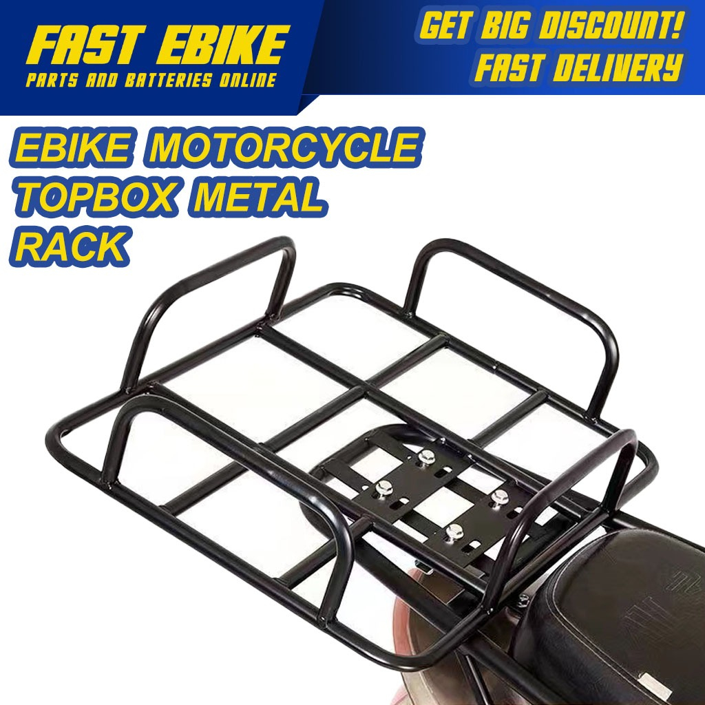 Motorcycle Rack Delivery Bag Rack Vracket Universal Carrier Rack Rear ...
