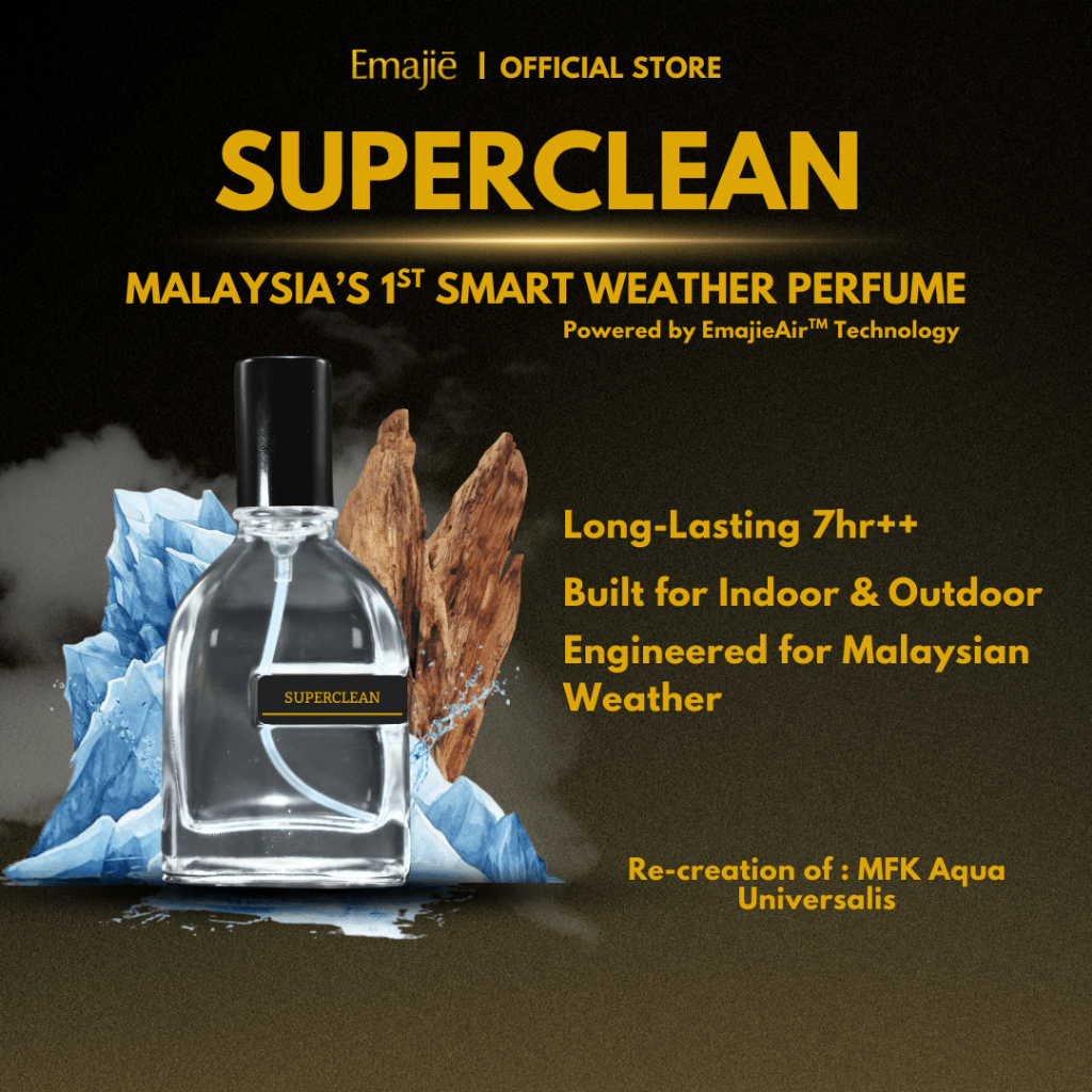 EMAJIE SUPERCLEAN Perfume for Men & Women 30ml Long Lasting Muslim ...