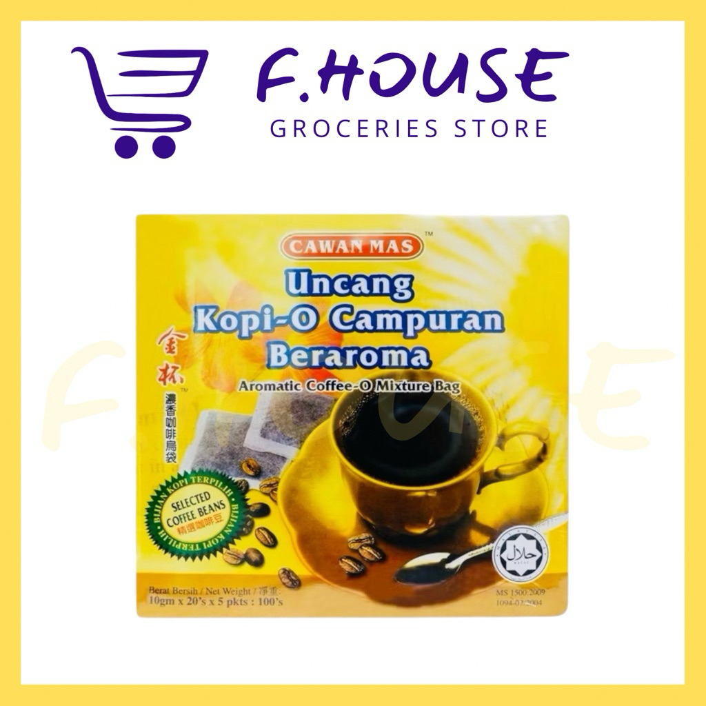 Cawan Mas Uncang Kopi-O Campuran Beraroma 100's ( HALAL) | Shopee Malaysia