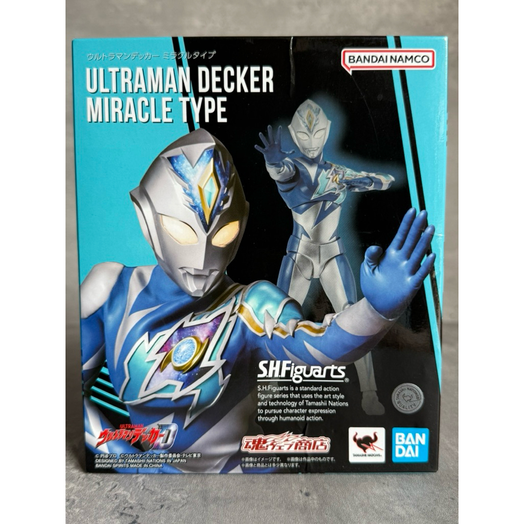 Shf Figuarts Shf Ultraman Decker Miracle Type Premium Bandai Japan Toy ...