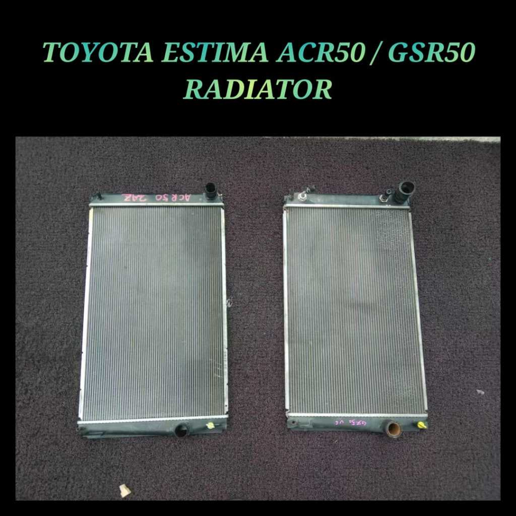 🇯🇵🇯🇵 RADIATOR / TANGKI AIR TOYOTA ESTIMA PREVIA ACR50 2.4L GSR50 3.5L ...