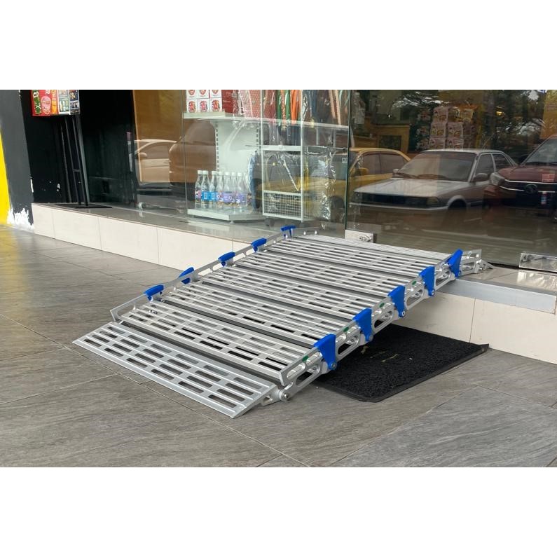KODO 4 Ft Ramp Rollable Aluminum Wheelchair Ramps Portable Wheelchair ...