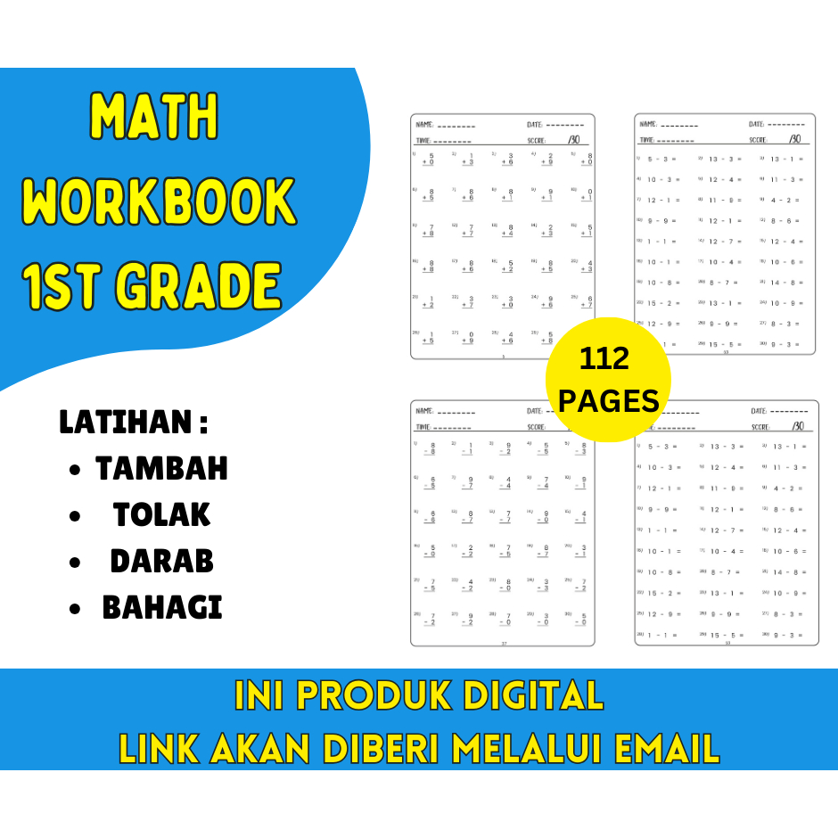 [PDF] Buku Latihan Matematik Versi Digital Untuk Tahun 1 Math Workbook ...