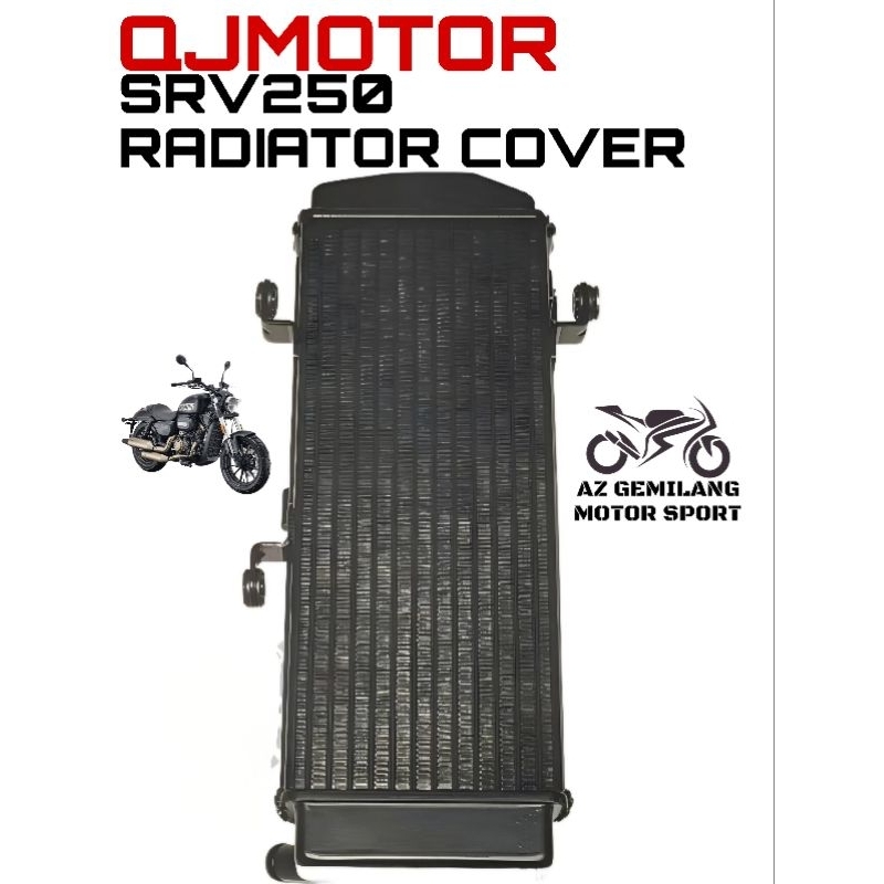 QJMOTOR SRV250 SRV 250 RADIATOR ASSY WITH FAN | Shopee Malaysia