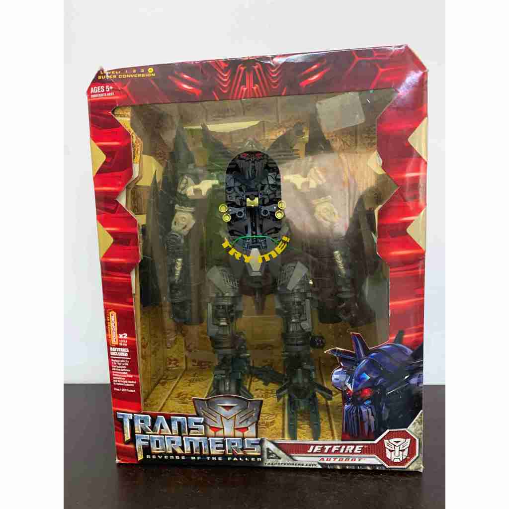 USED Hasbro Transformers ROTF Leader Class Jetfire Back in box | Shopee ...