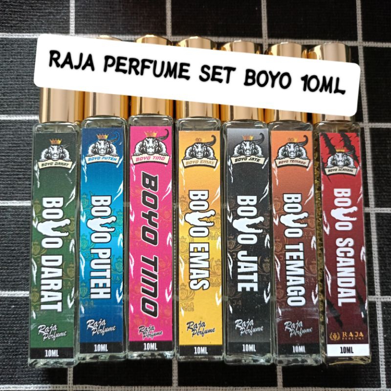 💯 ORIGINAL RAJA PERFUME SET BOYO | Shopee Malaysia