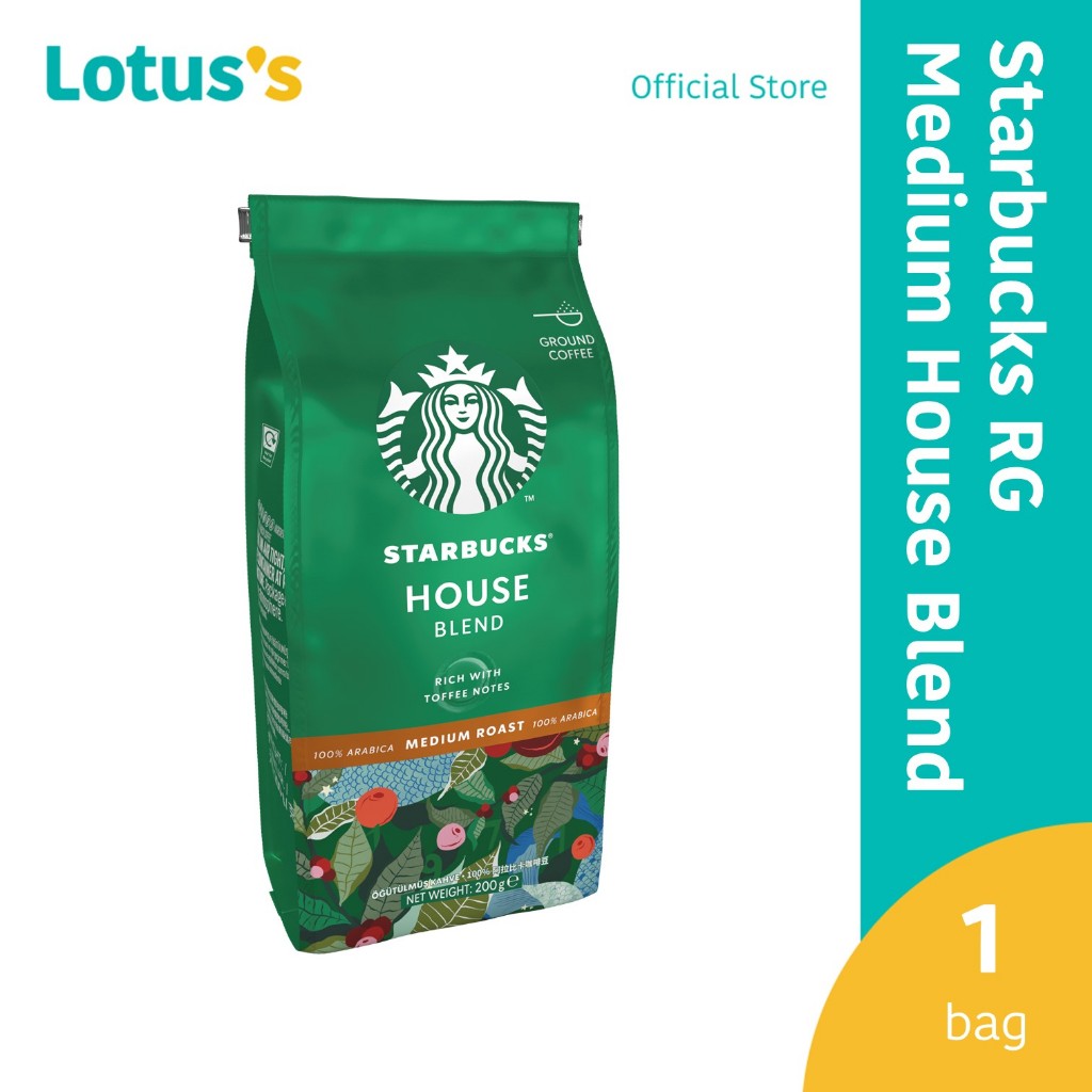 Starbucks RG Medium House Blend 200g | Shopee Malaysia
