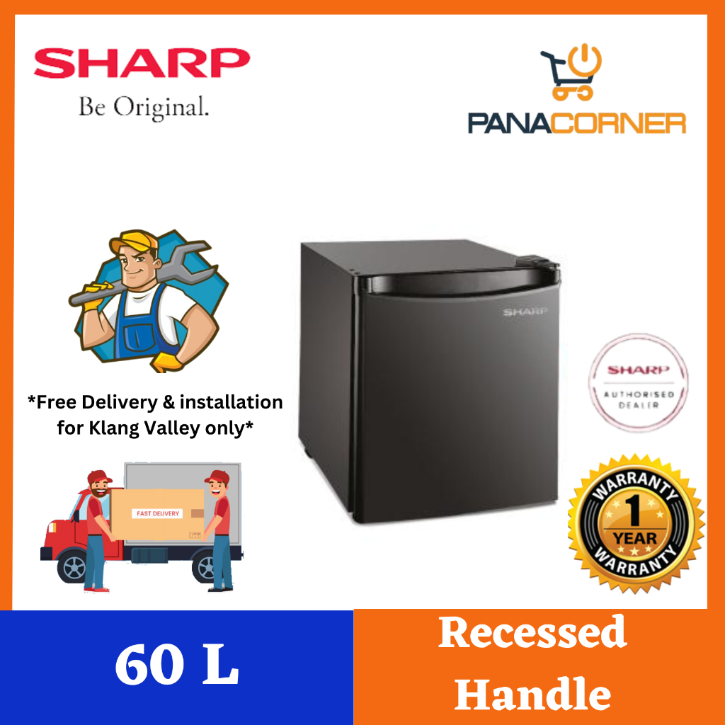Sharp 60L Mini Bar SJM60MK Shopee Malaysia