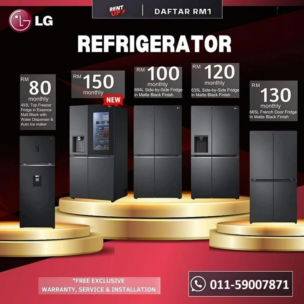 (Tidak boleh order sini) LG MultiDoor / SidebySide Fridge