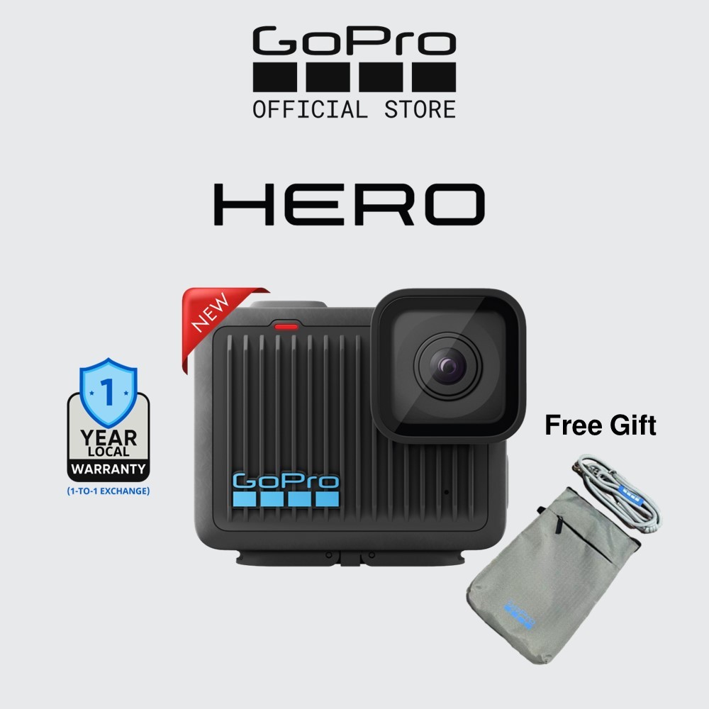 GoPro Action Camera HERO (4K30/7K60/1080P30/WATERPROOF UP TO 16 FT ...