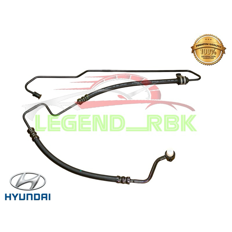 Power Steering Pressure Line Hose Assembly - 2002-2009 Toyota Camry 2.4L 4 Cylinder GAS - Edelmann 7958-07895173