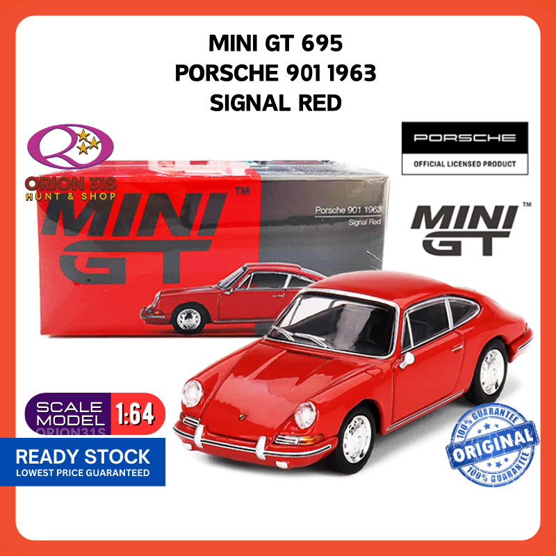 Mini Gt Imsa 1:64 MiniGT Porsche 901 1963 Signal Red MGT00695-MJC