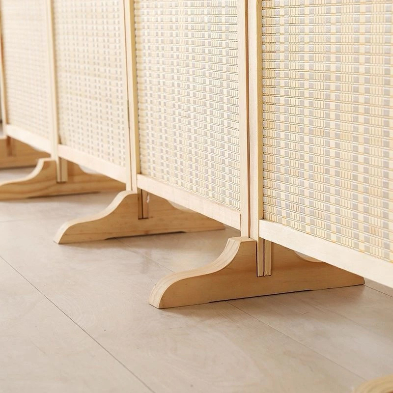 Wooden Frame Bamboo Wall Partition with free LEGS| Room Divider | Bidai ...