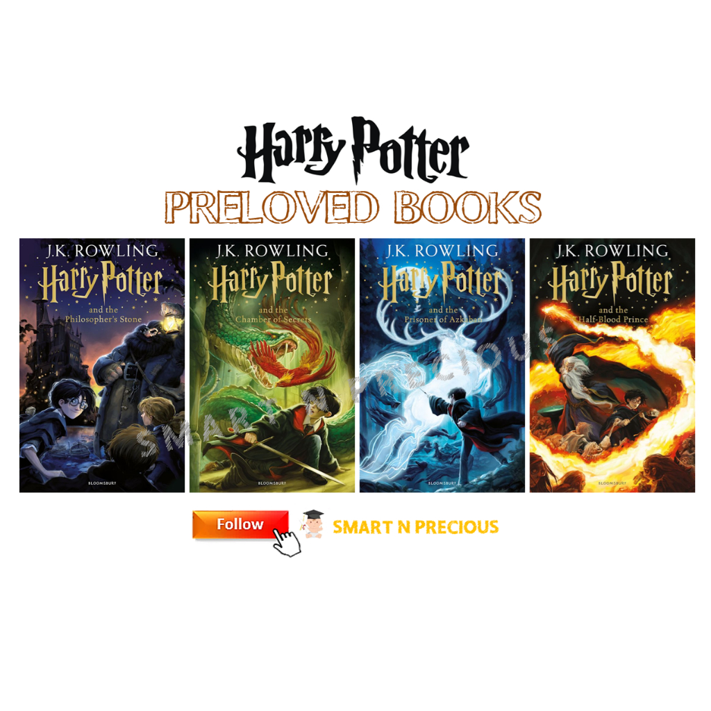 Preloved Harry Potter and the Chamber of Secrets & Sorcerer's Stone JK ...