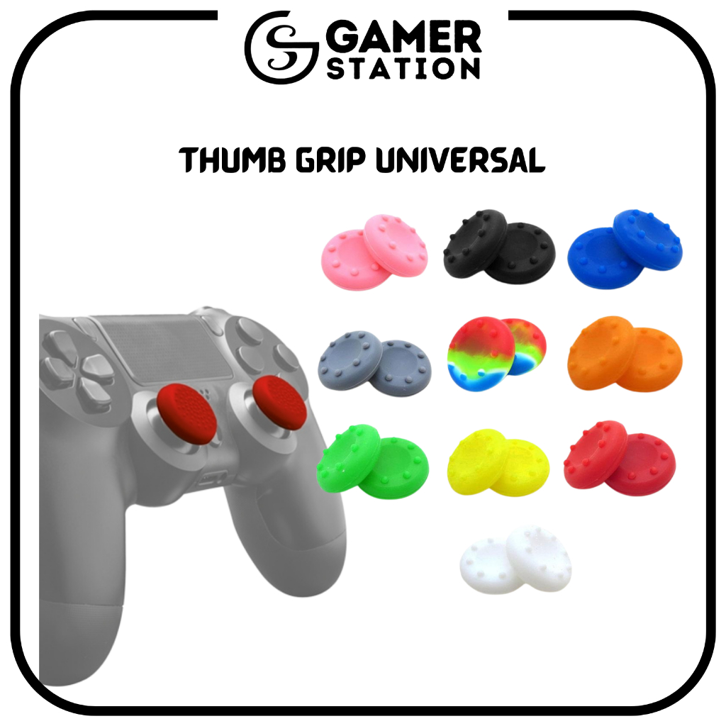 Thumb Grip Controller Caps Cover Analog Protector For PS5 PS4