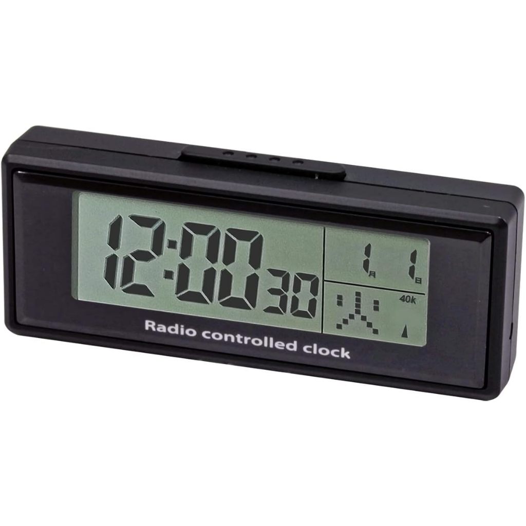 Kashimura NAK-227 Wireless Battery Operated Radio Clock with Blue ...