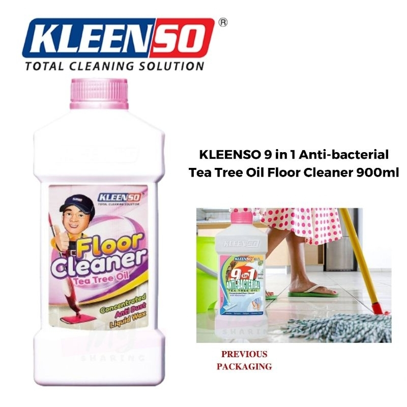 Kleenso 9 in 1 Anti-bacterial Tea Tree Oil Floor Cleaner 900G ...
