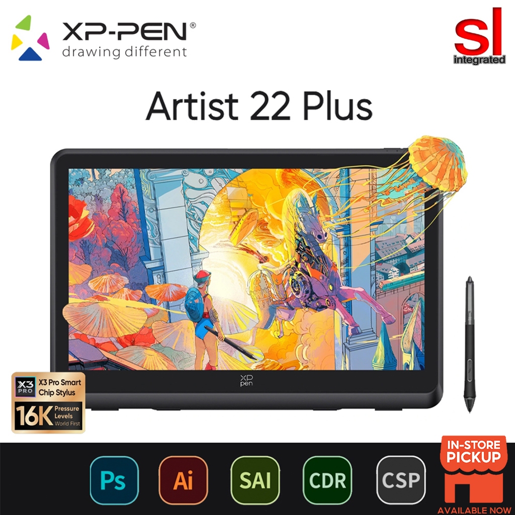 XP-Pen Artist 22 Plus 液晶ペンタブレット本体（レビュー】プロも愛用 