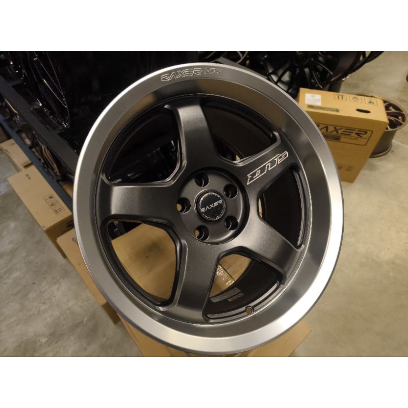 NEW SPORT RIM 18 INCH (4PCS) RAXER FLOW FORMING NISSAN 350Z FAIRLADY ...