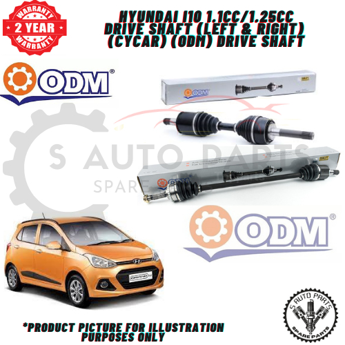 HYUNDAI i10 1.1CC/1.25CC (AUTO) BRAND 100% ODM (CYCAR) DRIVE SHAFT ...