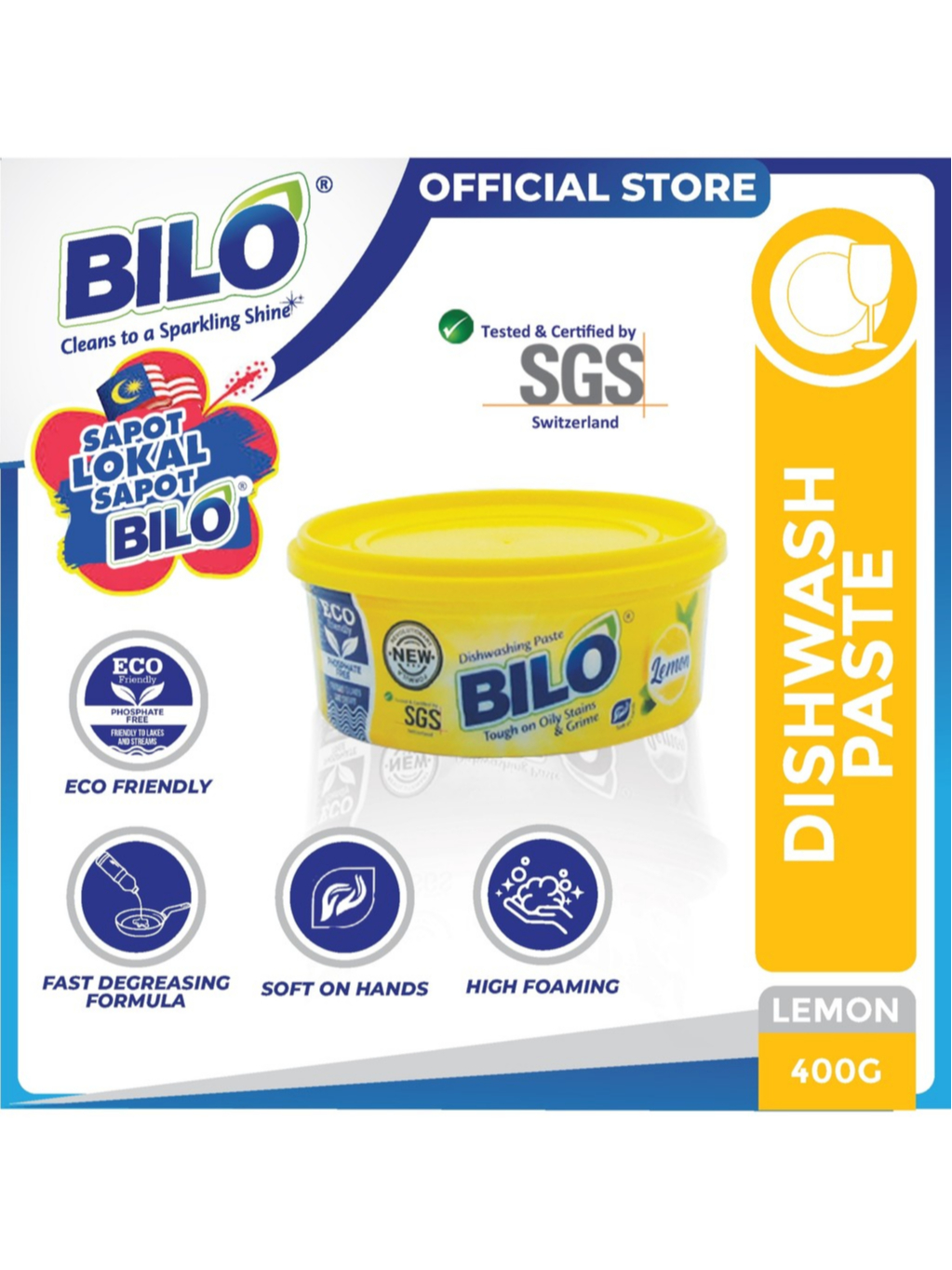 𝐁𝐈𝐋𝐎® 𝐃𝐈𝐒𝐇𝐖𝐀𝐒𝐇 𝐏𝐀𝐒𝐓𝐄 - 400G-LEMON / DIRECT FROM FACTORY. | Shopee Malaysia