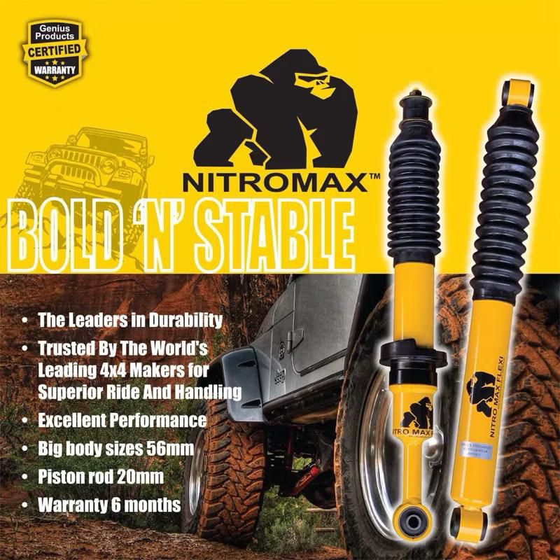 NITROMAX 4X4 SHOCK ABSORBER STANDARD OR LIFT UP SUSPENSION KIT HILUX ...