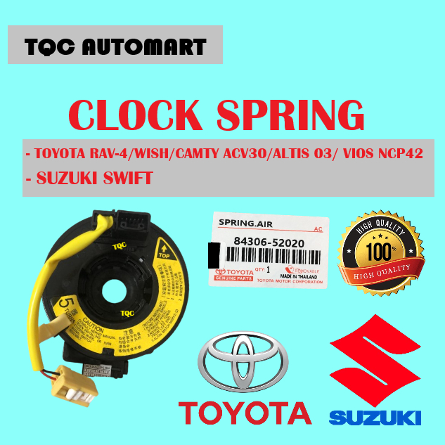ORIGINAL Toyota Rav-4/Suzuki Swift/Wish/Camry ACV30/Altis 03/Estima ...