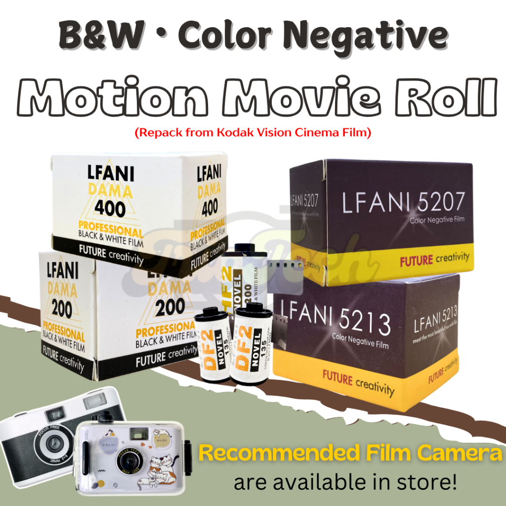 Kodak Vision Cinema Repack┃Lfani Motion Movie Film 36 EXP Color ...