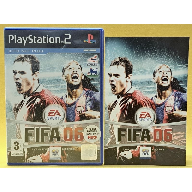 🔥FIFA 06🔥 CASE AND MANUAL ONLY PS2 | Shopee Malaysia
