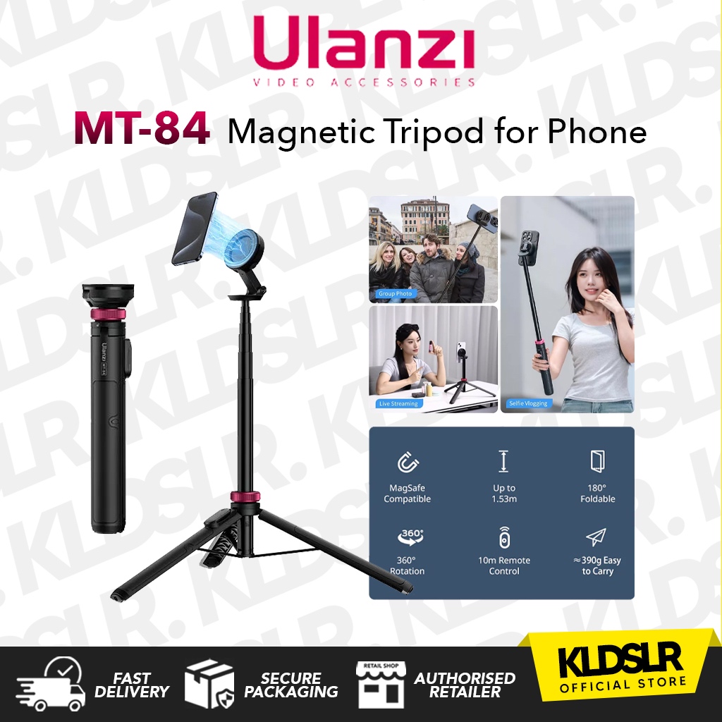 ULANZI MT92 – Treppiede Da 61 Cm Per Selfie E Foto, Compatibile Con GoPro E Action Cam