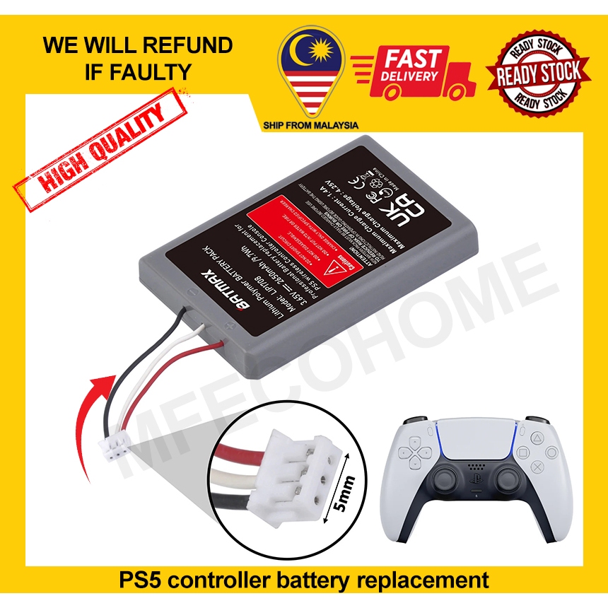 BATMAX PS5 Dualsense Controller Battery LIP1708 CFI-ZCT1W CFI-ZCT1J for ...