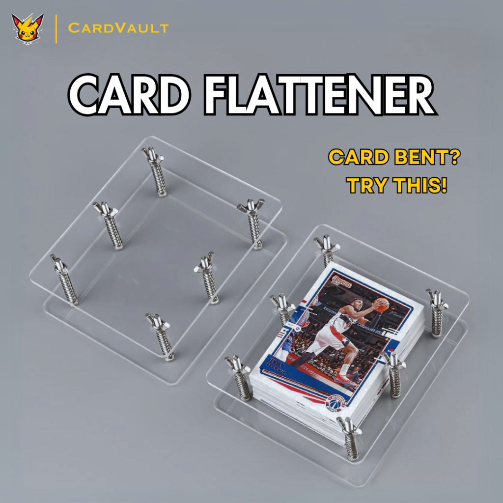 Kit - Complete Set With Humidor, Plates & Clamps For Card Repair Trading  Card Flattening