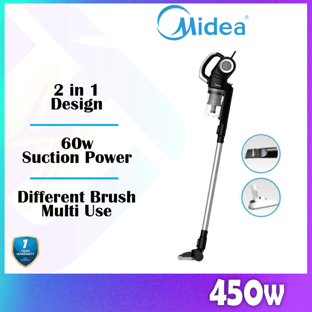 MIDEA Handheld & Stick Vacuum 2 in 1 MVC16PBG Shopee Malaysia