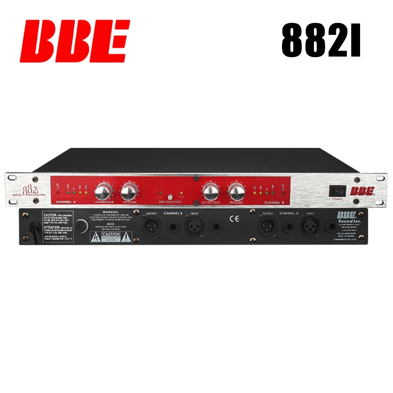 BBE 882i/882i+Sonic Miczer Sonic Maximizer BBE 882i has lower low