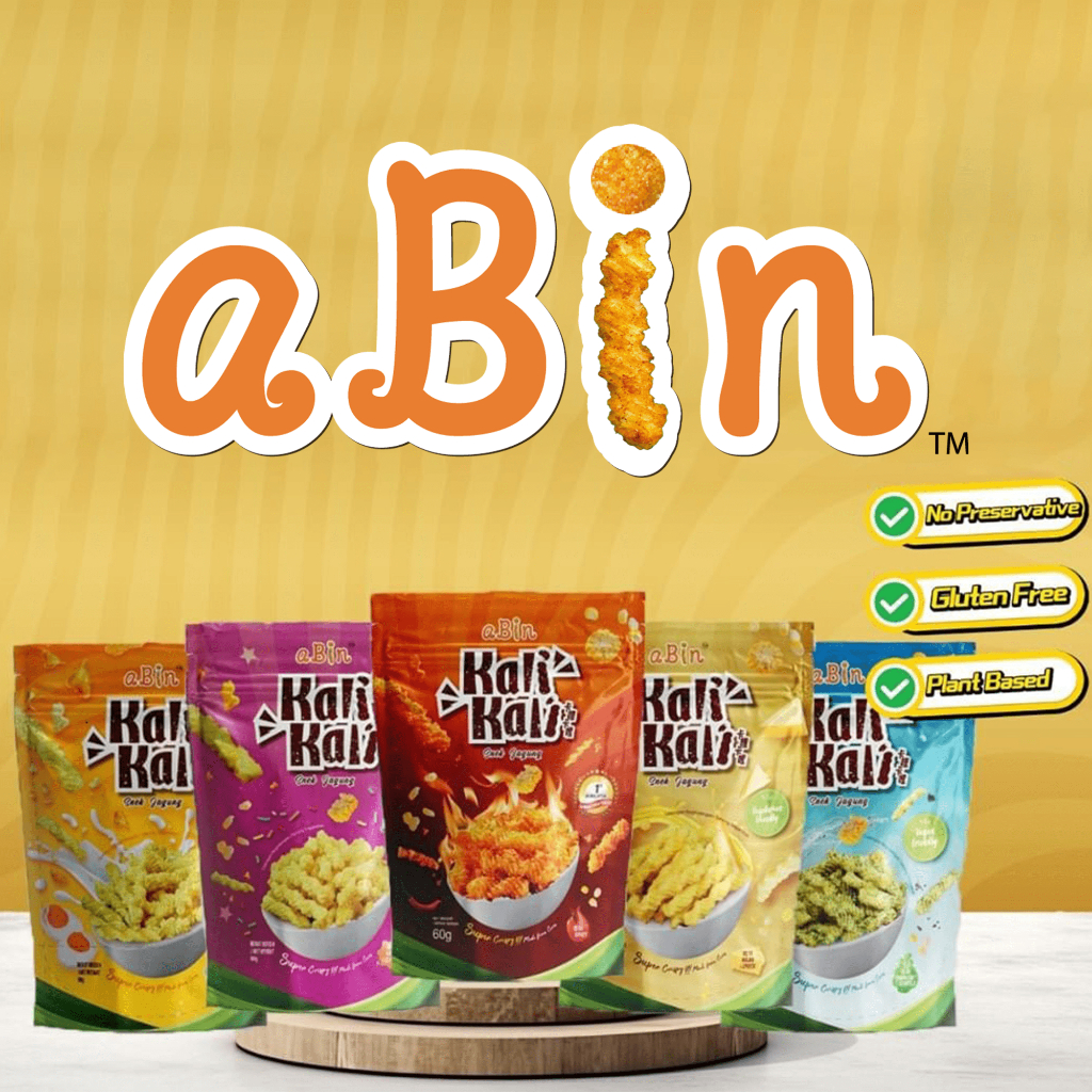 HALAL Snack Food Keropok Makanan Combo 5 Pack Abin Kali Kali Corn Stick
