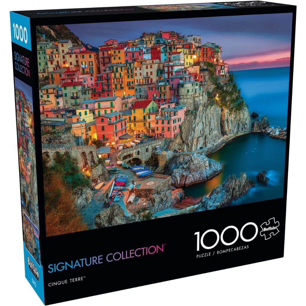 Buffalo Games Signature Series Cinque Terre 1000 Piece Jigsaw Puzzle