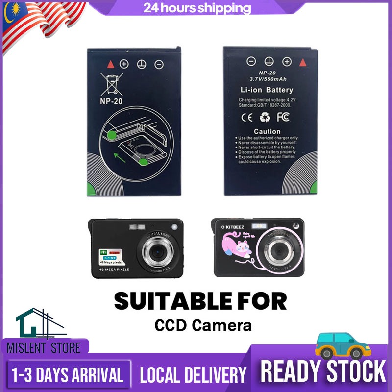KiTBEEZ🔥NP20 Digital Camera Battery 550mAh Lithium Battery